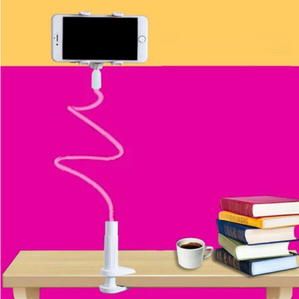 Popular tablet lazy mobile phone holder [B1 mobile phone holder upgraded version 75cm=pink]