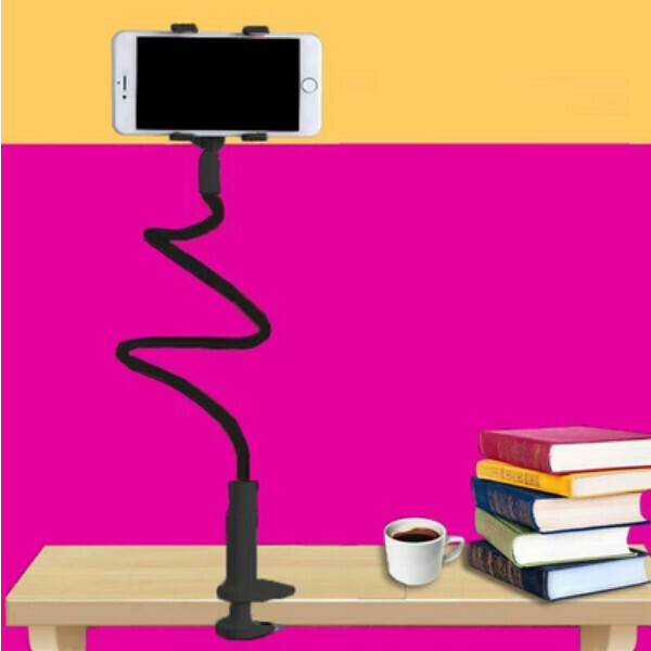 Popular tablet lazy mobile phone holder [B1 mobile phone holder upgraded version 75cm=black]