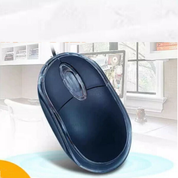 The hottest wired mouse [USB mouse*small photoelectric black]