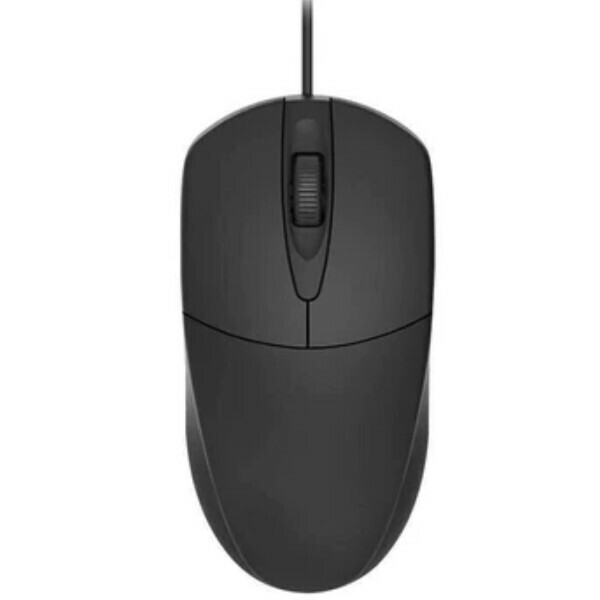Popular wired mouse [USB mouse illuminated/A4 black]