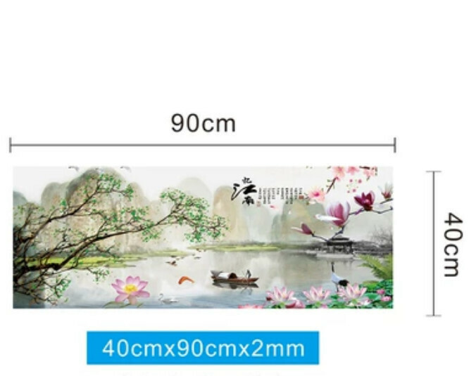 爆款滑鼠墊【憶江南40cmX90cmX2mm】