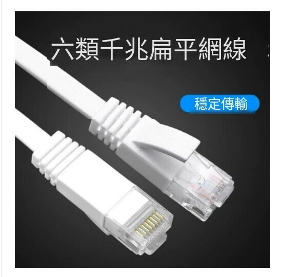 Hot recommended computer broadband connection cable [grey and white Gigabit-6 Category 1 meter flat network cable] [length 15m]