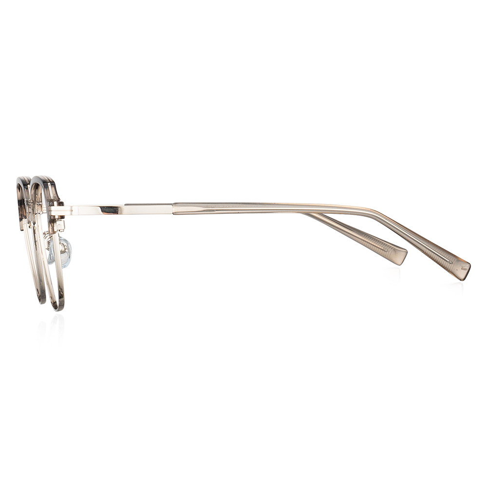 韓流時尚款眉架方框眼鏡-三色可選