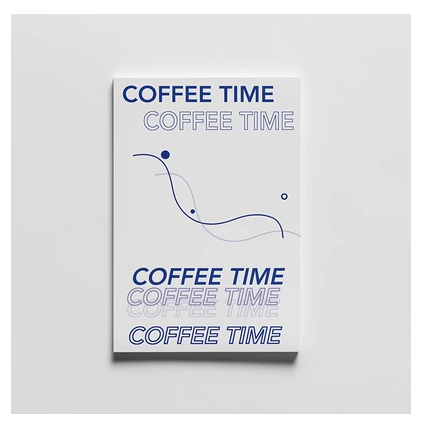Popular simple English poster photo props card nail art jewelry photo shooting display background paper [A card 4 pieces] Size: 14*21cm