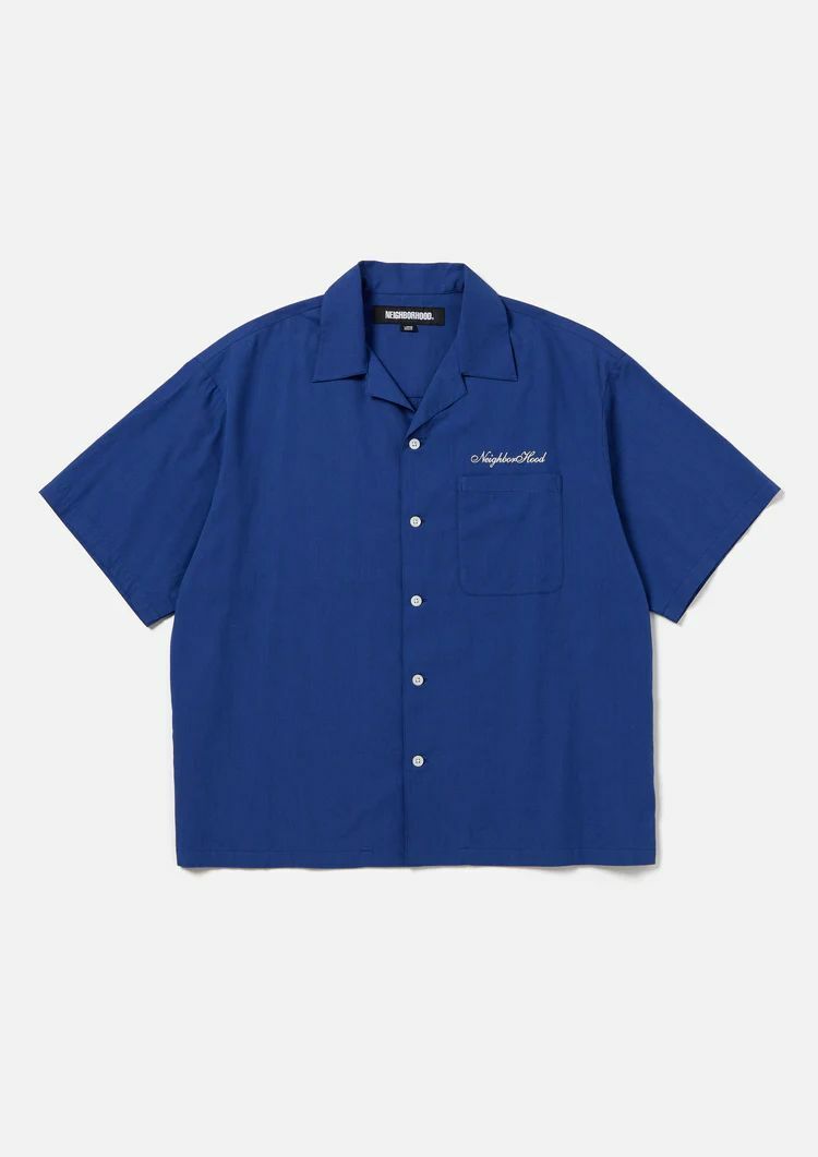 NEIGHBORHOOD SOLID-COLOR HAWAIIAN SHIRT SS