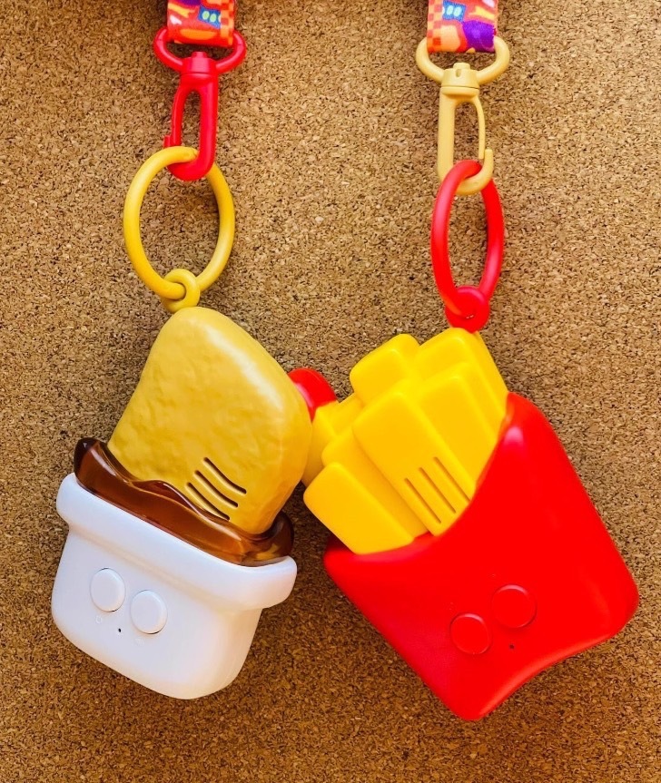 麥當勞對講機 六一兒童限定玩具 一組二入(雞塊/薯條)