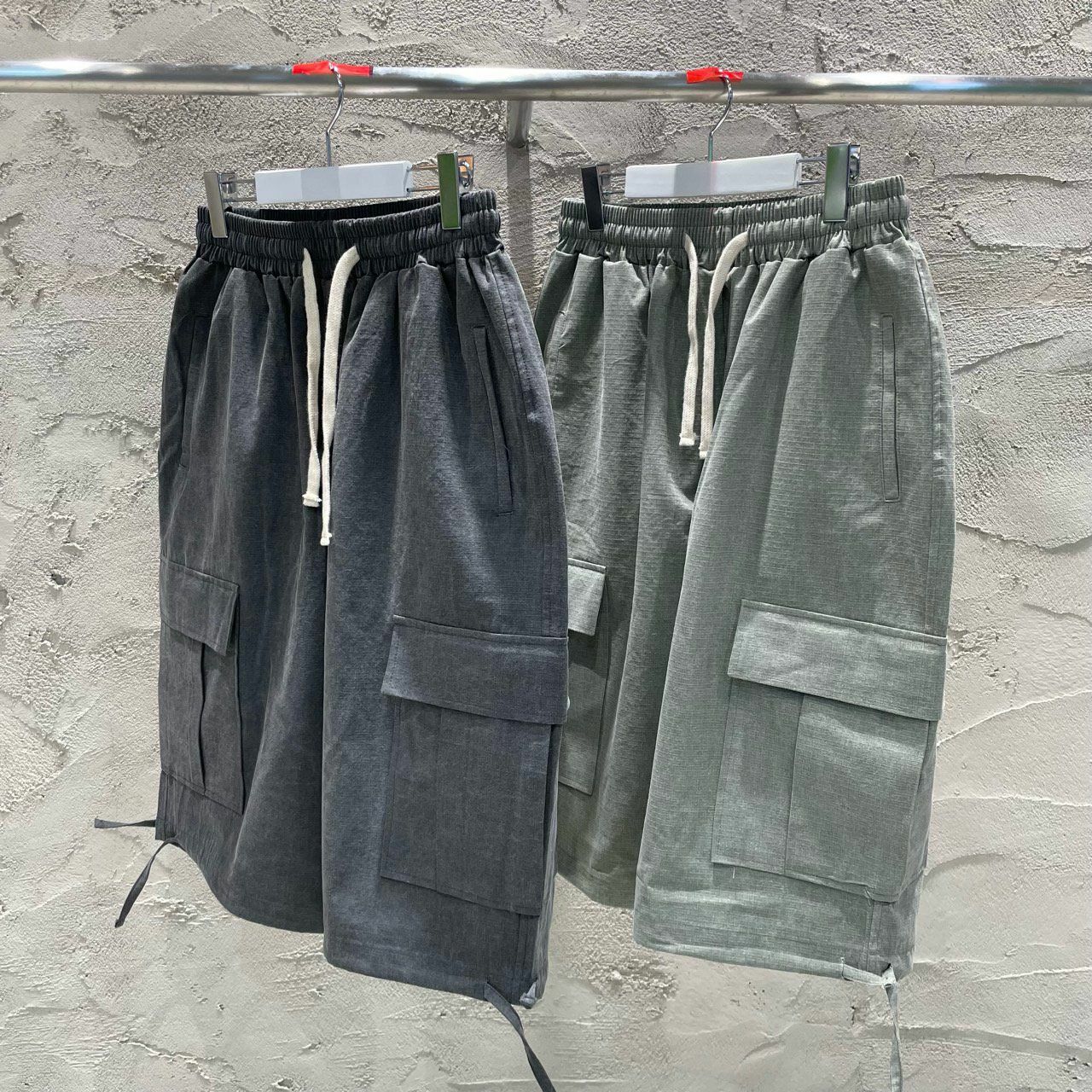 淨色工裝牛仔短褲 WEEKEND-040P