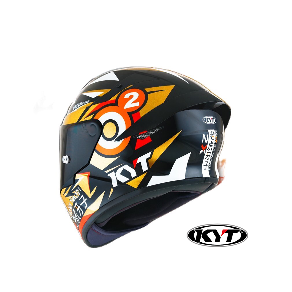 KYT TT-COURSE TTC 選手彩繪 老虎牙子 全罩式安全帽
