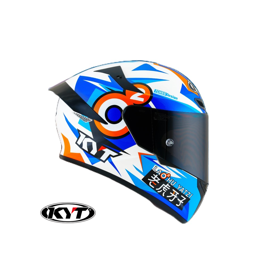 KYT TT-COURSE TTC 選手彩繪 老虎牙子 全罩式安全帽