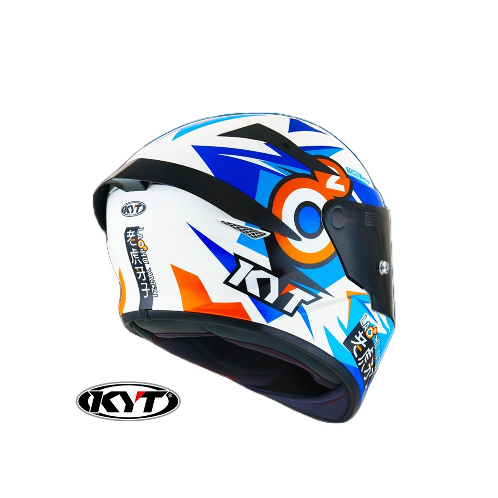 KYT TT-COURSE TTC 選手彩繪 老虎牙子 全罩式安全帽