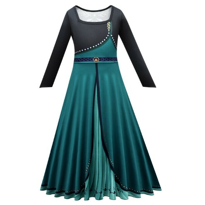 Hotly recommended performance costume long skirt (80262) (size: 110-150) (contact customer service after placing the order to confirm the delivery size)