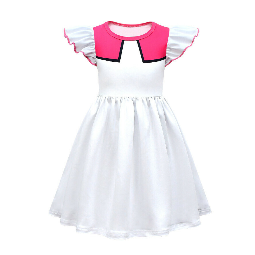 Hotly recommended flying sleeve dress (81550) (size: 110-150) (contact customer service after placing the order to confirm the delivery size)
