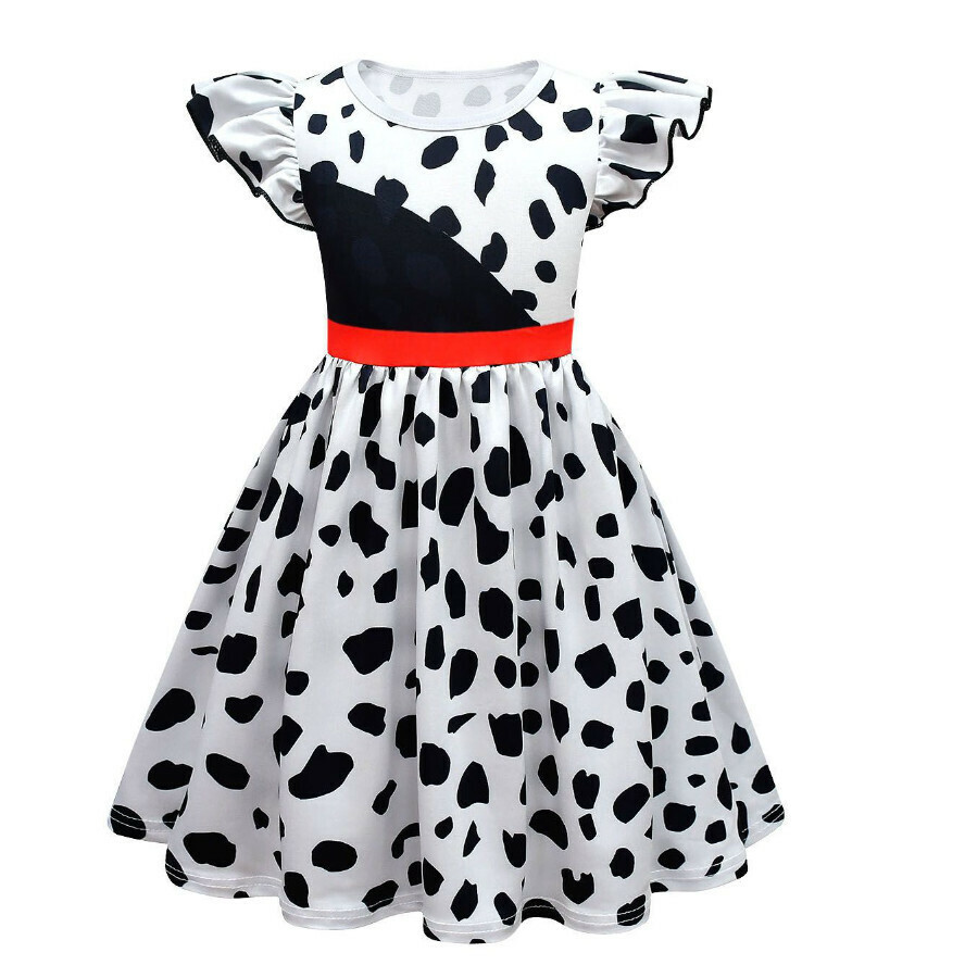 Hotly recommended flying sleeve dress (80911) (size: 100-160) (contact customer service after placing the order to confirm the delivery size)