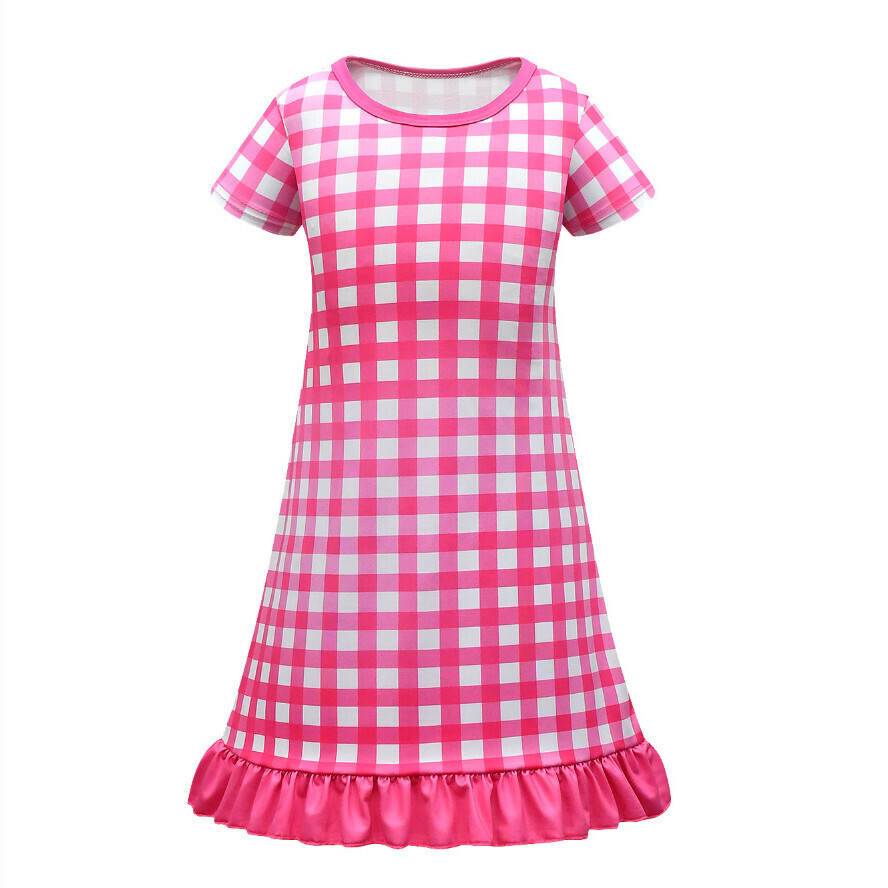 Hotly recommended ruffle dress (81603) (size: 100-150) (contact customer service after placing the order to confirm the delivery size)