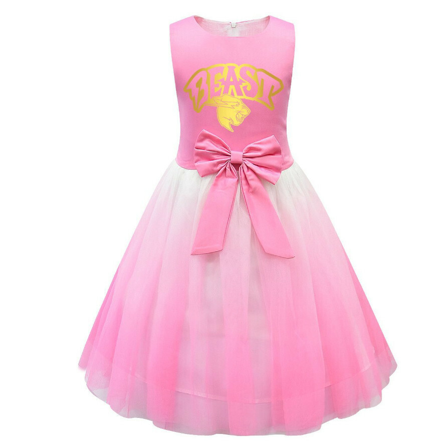 Hot recommended mesh skirt (81584 pink) (size: 100-150) (contact customer service after placing the order to confirm the delivery size)
