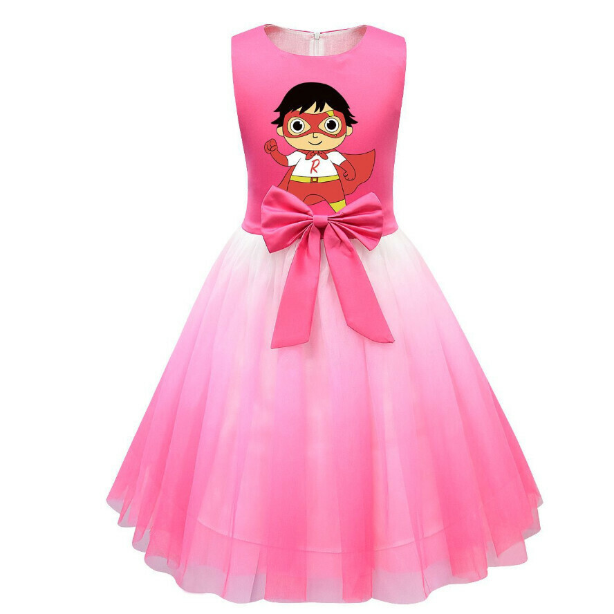 Popular mesh skirt (81583 rose red) (size: 100-150) (contact customer service after placing the order to confirm the delivery size)