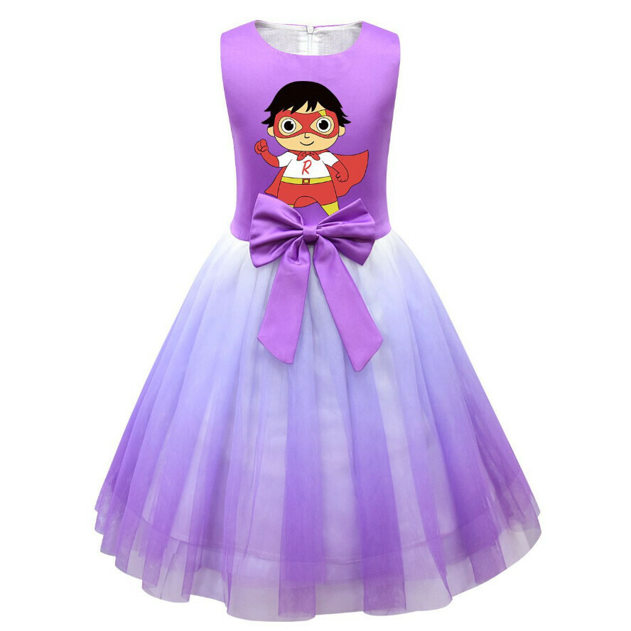 Popular mesh skirt (81583 purple) (size: 100-150) (contact customer service after placing the order to confirm the delivery size)