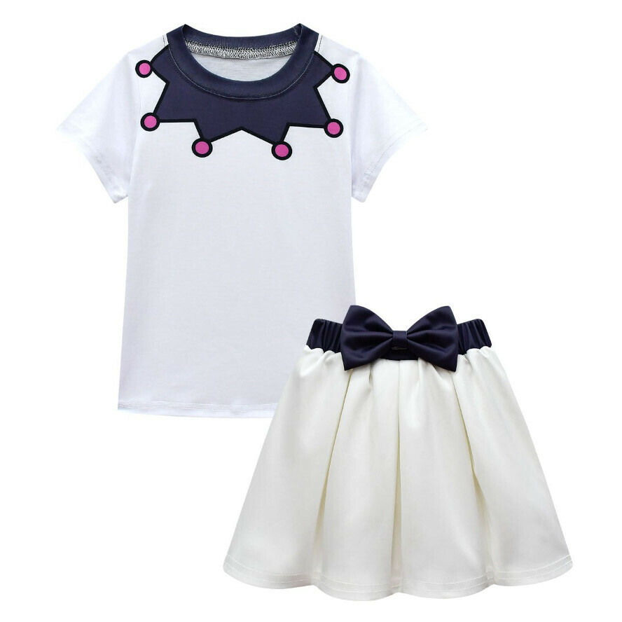 Popular short-sleeved skirt suit (3959 81548) (size: 100-140) (contact customer service after placing the order to confirm the delivery size)