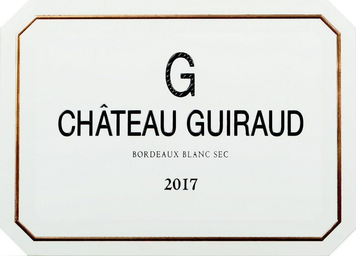 Chateau Guiraud G Bordeaux Blanc 2017 (JS92)