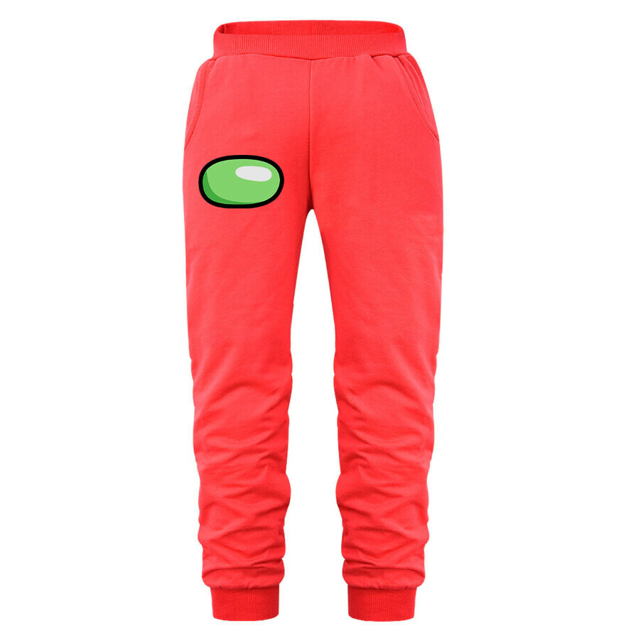 New type of leggings trousers (5173 pants red) (size: 110-170) (contact customer service after placing the order to confirm the delivery size)