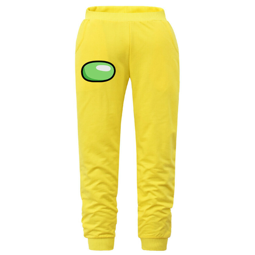 New type of leggings trousers (5173 pants yellow) (size: 110-170) (contact customer service after placing the order to confirm the delivery size)
