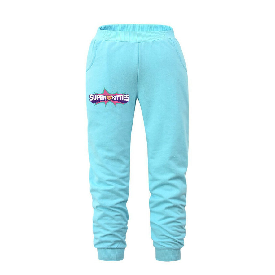 New type of leggings trousers (2236 pants blue) (size: 110-170) (contact customer service after placing the order to confirm the delivery size)