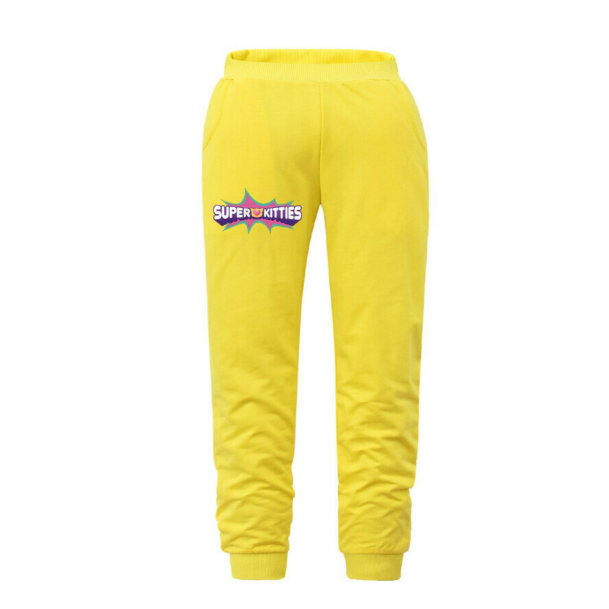 New type of leggings trousers (2236 pants yellow) (size: 110-170) (contact customer service after placing the order to confirm the delivery size)