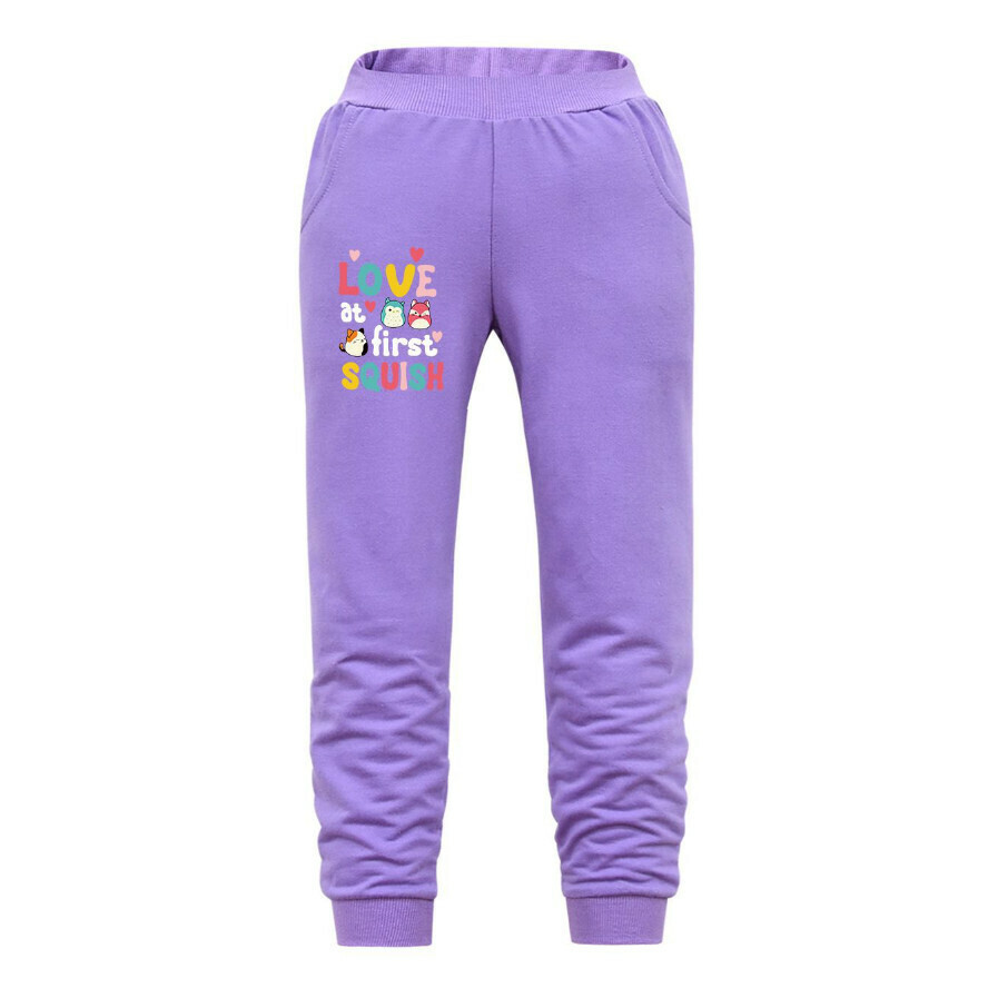 New type of leggings trousers (2243 pants purple) (size: 110-170) (contact customer service after placing the order to confirm the delivery size)