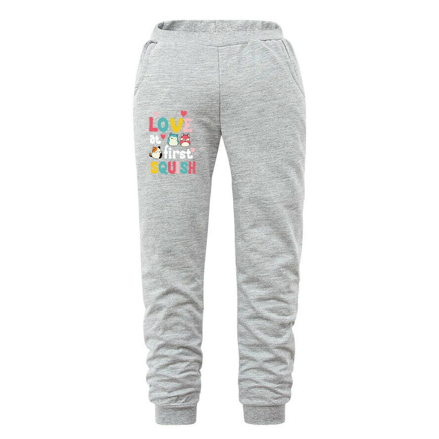 New type of leggings trousers (2243 pants gray) (size: 110-170) (contact customer service after placing the order to confirm the delivery size)