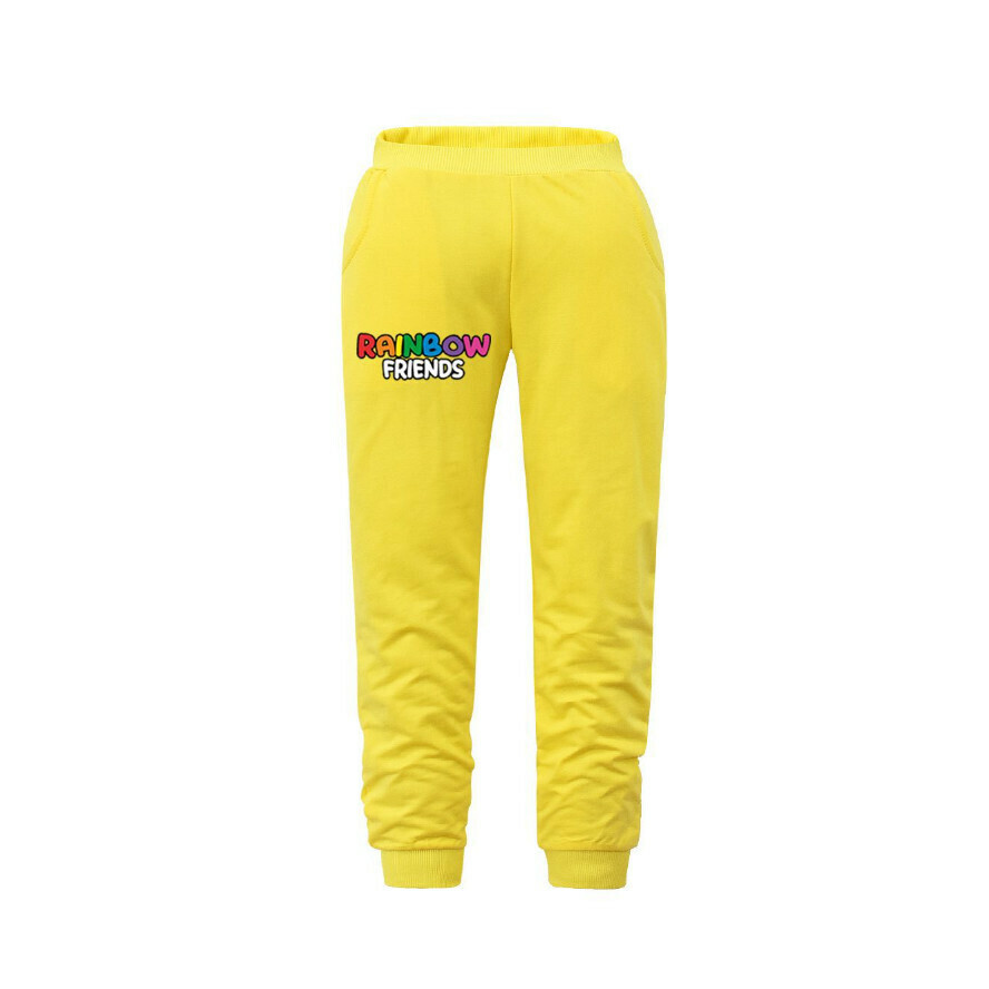 New type of leggings trousers (1995 pants yellow) (size: 110-170) (contact customer service after placing the order to confirm the delivery size)