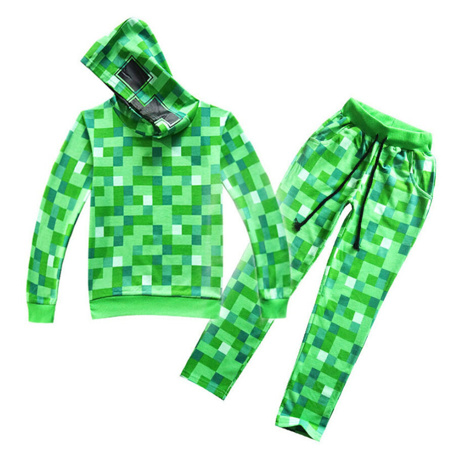 New children's jacket and trousers (725+1047) (size: 120-160) (contact customer service after placing the order to confirm the delivery size)