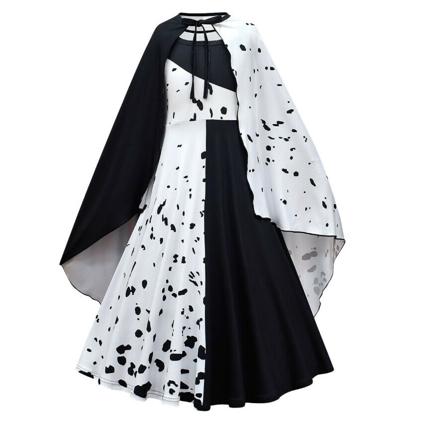 New long skirt and cloak (80589 skirt + cloak white) (size: 110-160) (contact customer service after placing the order to confirm the delivery size)