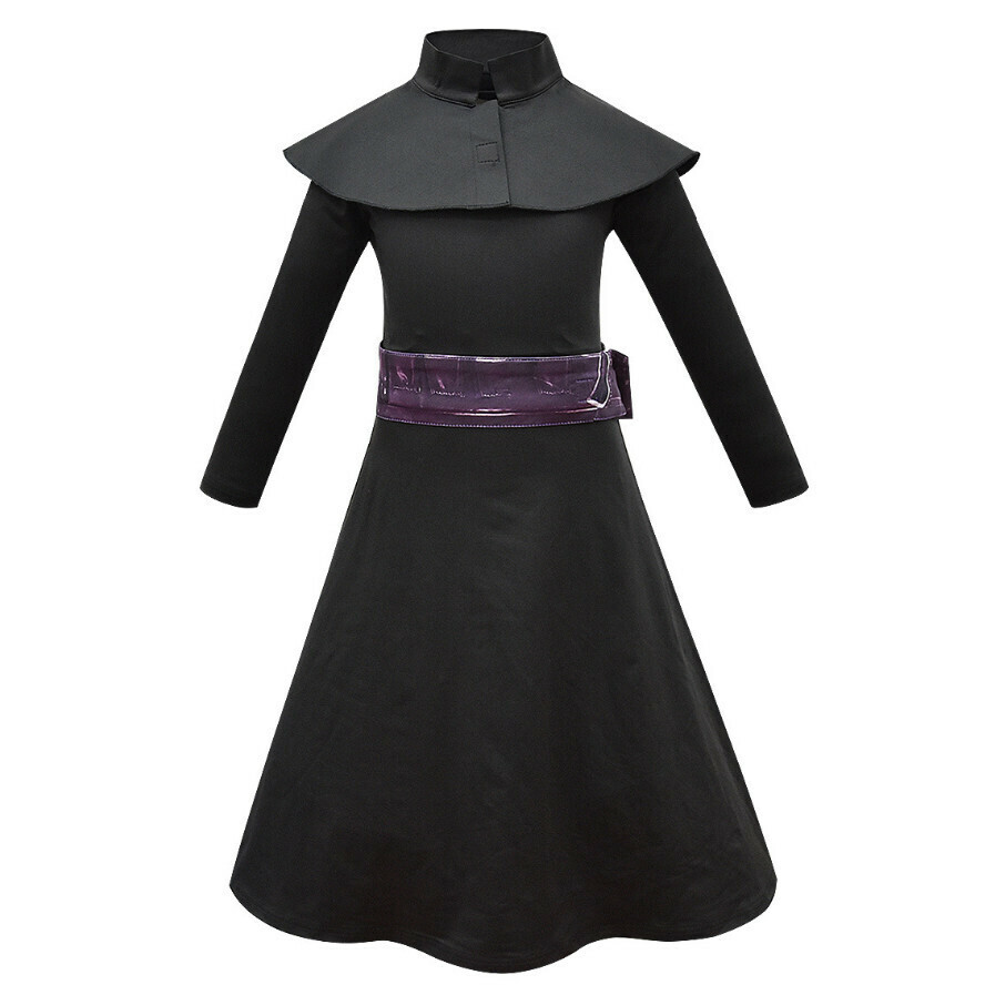 New Halloween dress (1710 skirt shawl belt) (size: 120-160) (contact customer service after placing the order to confirm the delivery size)