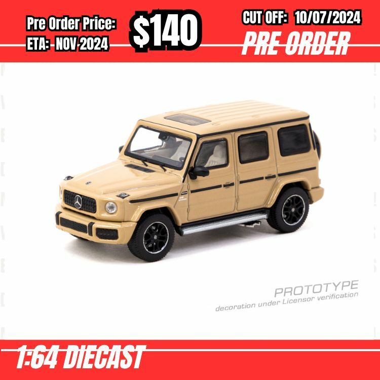 PO-$140 * Tarmac * 1:64 Mercedes-AMG G 63 Brown [OD27/06]