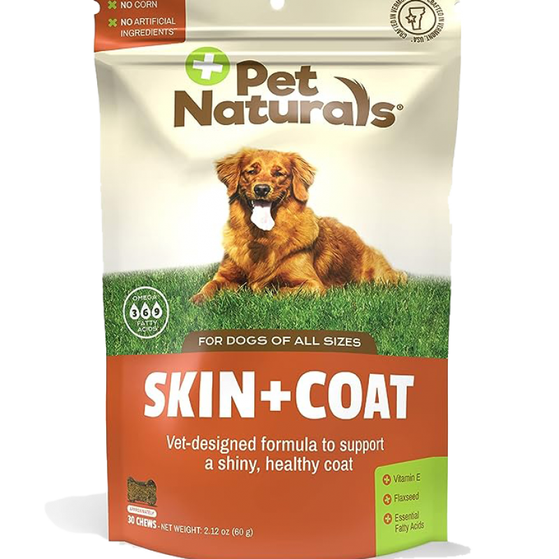 【PetNaturals 寶天然】皮膚好好犬嚼錠 #狗保健
