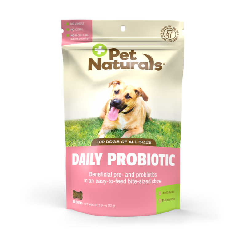 【PetNaturals 寶天然】 腸胃好好犬嚼錠60粒 #狗保健