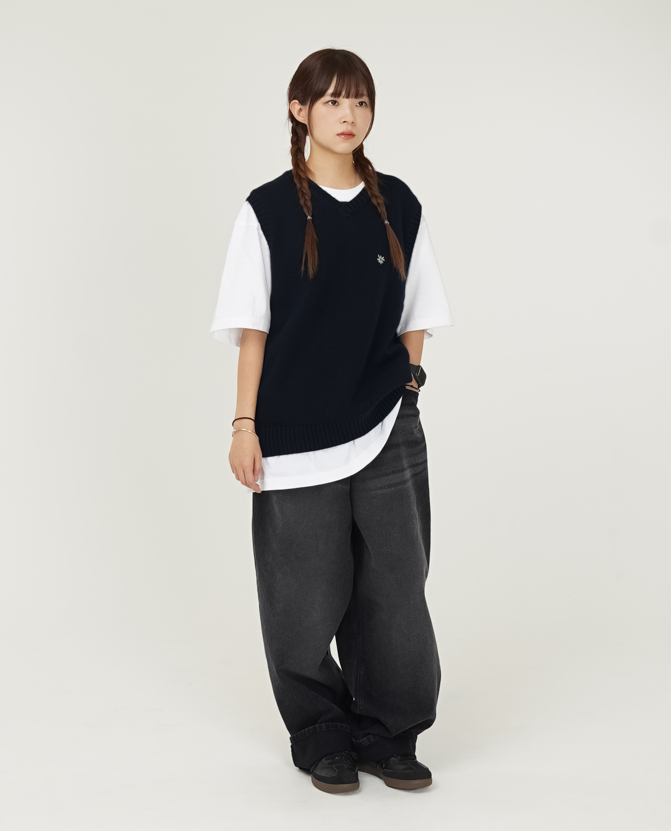 Labros Symbol Logo Knit Vest - 24 SS