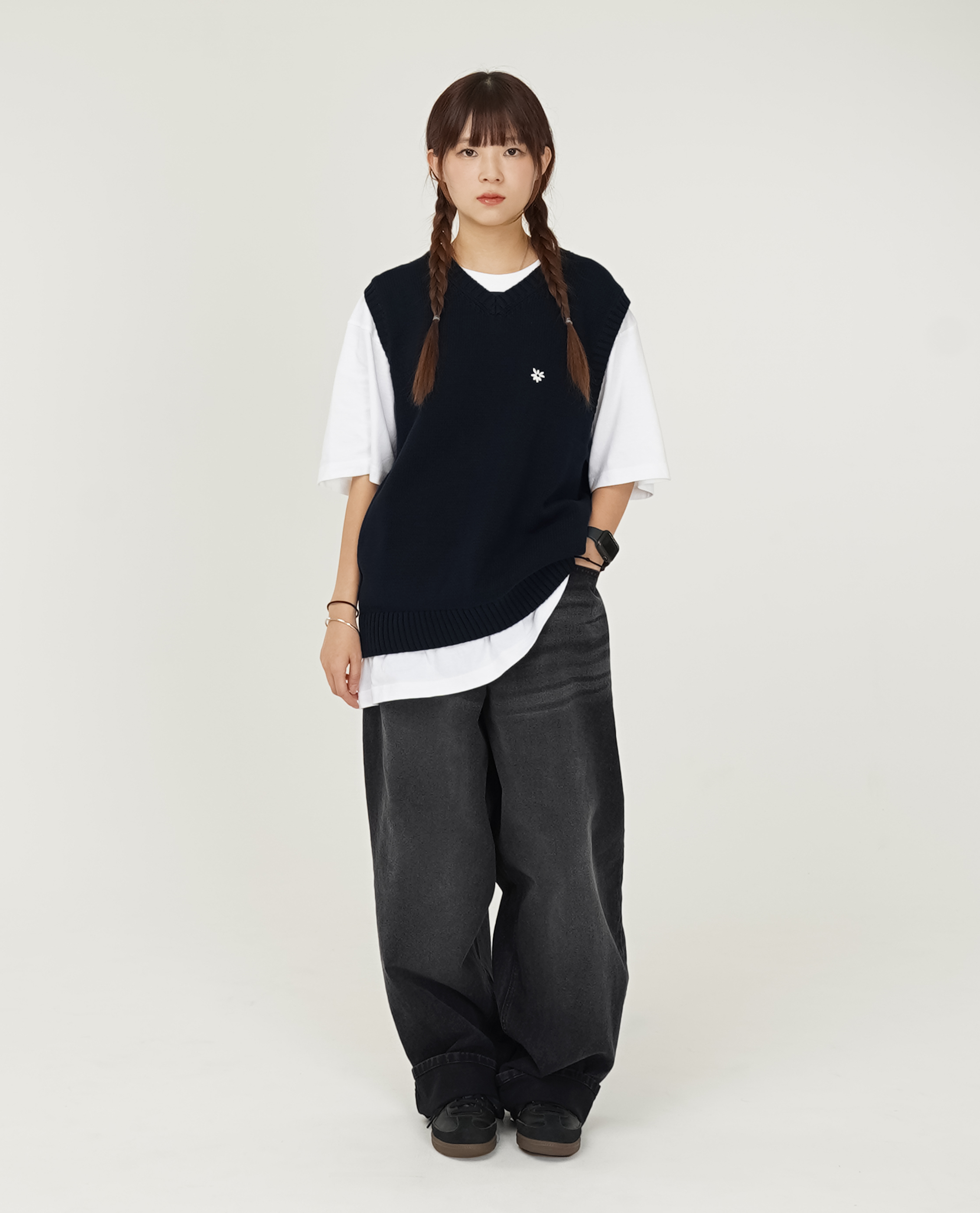 Labros Symbol Logo Knit Vest - 24 SS