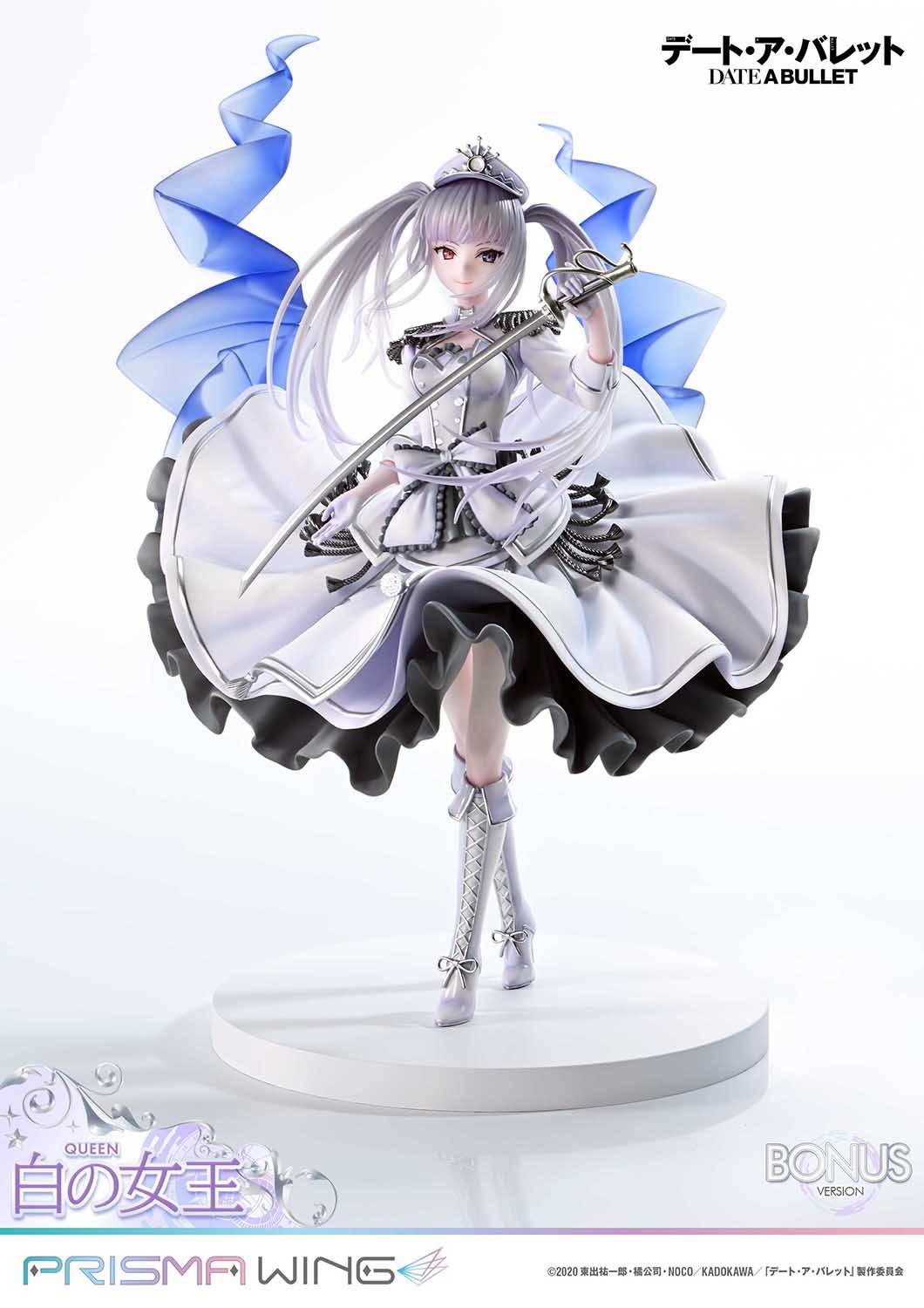 【非売品】時崎狂三&白の女王 色紙 情報】PRISMA WING 《約會大作戰DATE A BULLET》時崎狂三白之