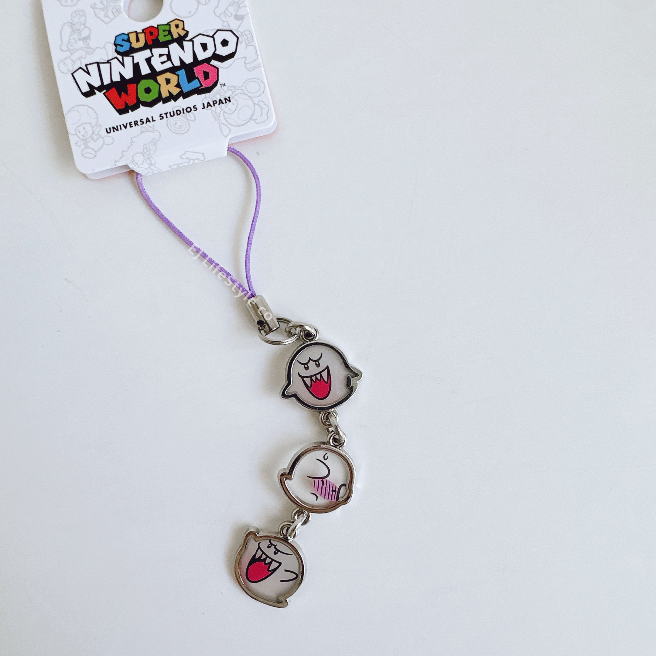 🇯🇵 環球影城 瑪利歐 幽靈 透明吊飾 鑰匙圈 / 現貨