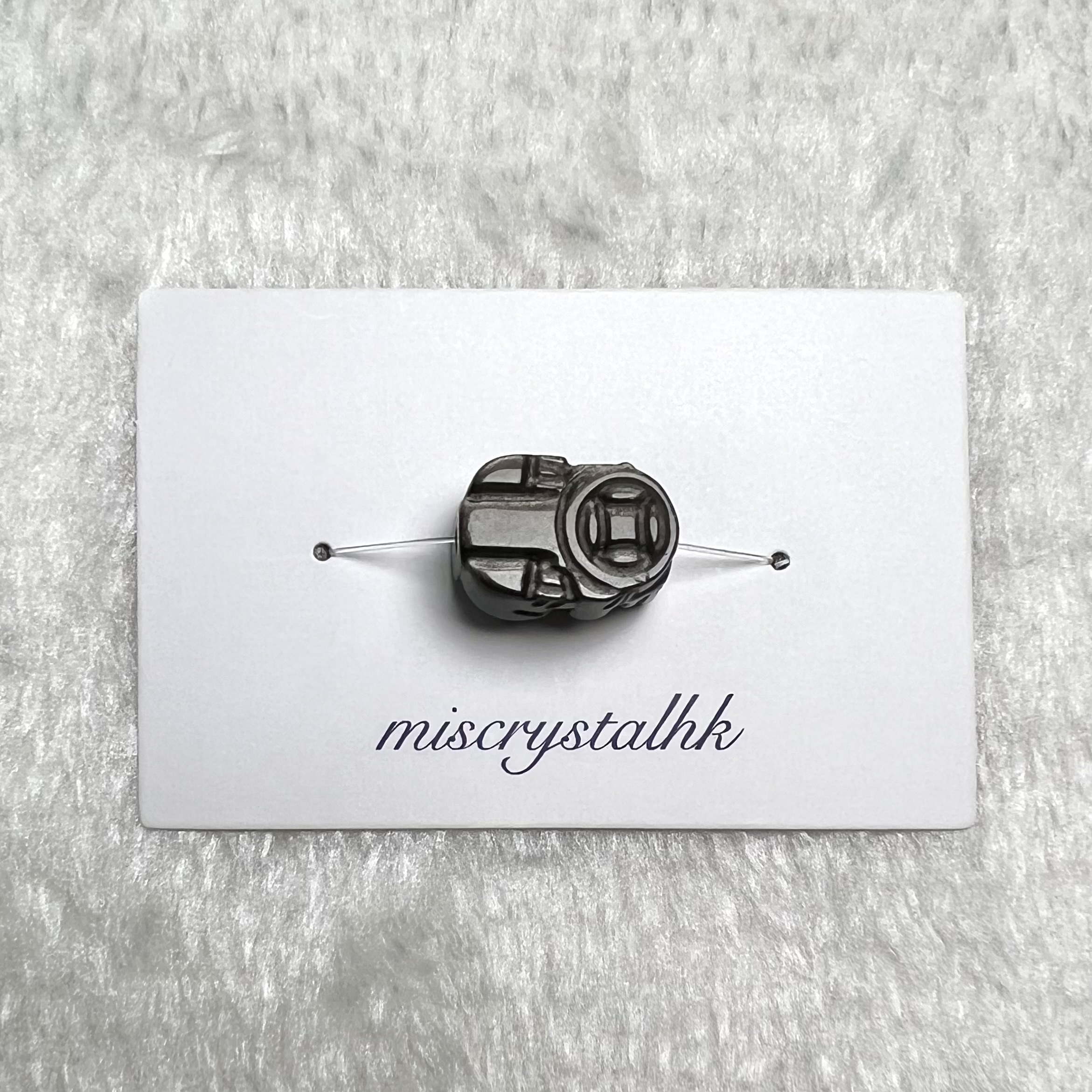 銀曜石貔貅 #A460A