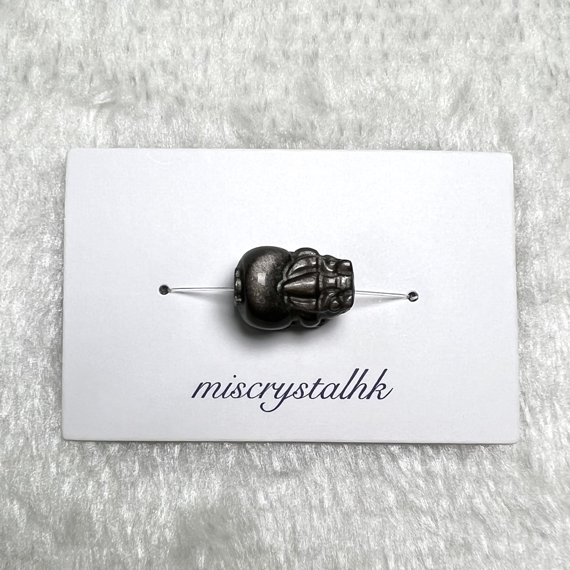 銀曜石貔貅 #A460A