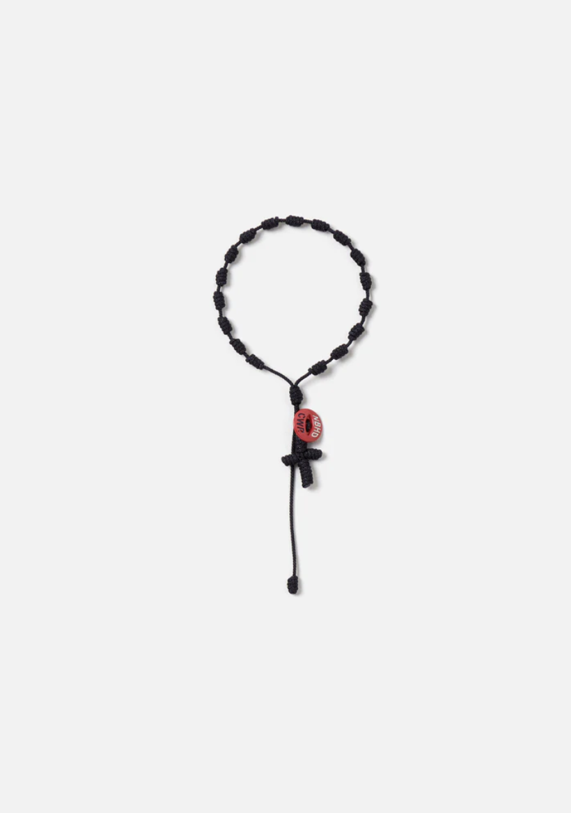 2024SS NEIGHBORHOOD CORD CROSS BRACELET 十字架 編織 手鍊 現貨 241MYNH-AC03