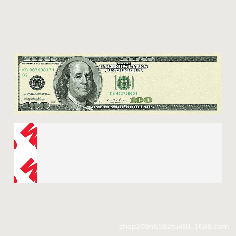 【雪茄配件】防爆修復自黏、雪茄茄衣腳標 #美金圖樣 #時尚點睛