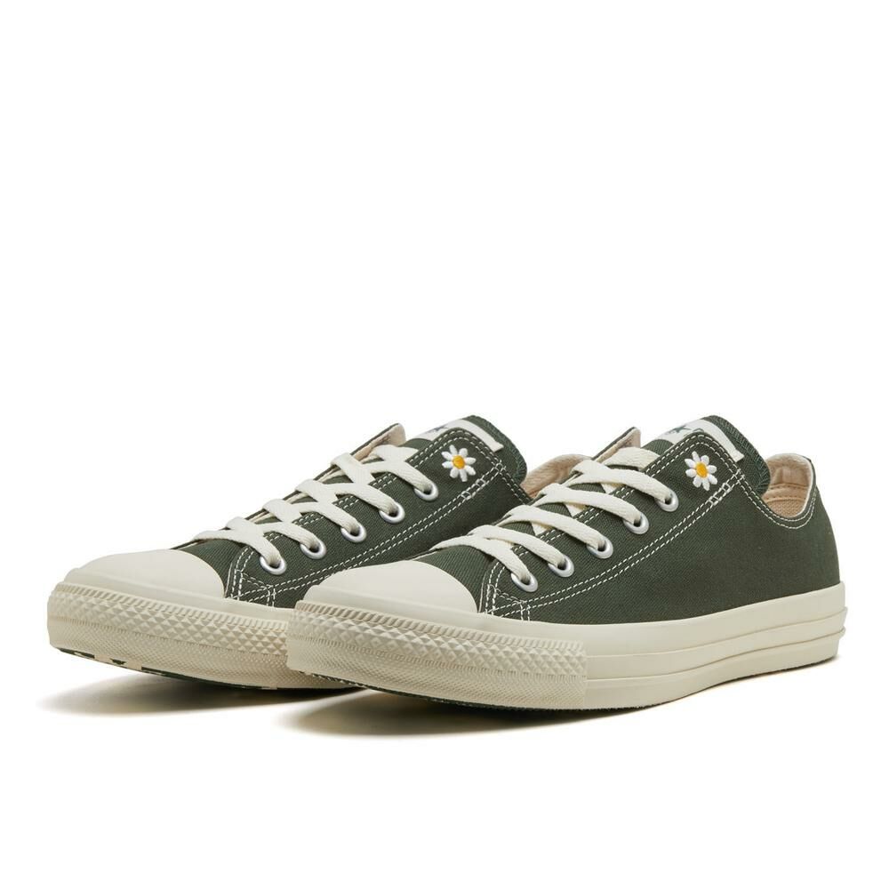 Converse AS Daisies OX 日本限定 橄欖綠 小雛菊 帆布鞋 31312670