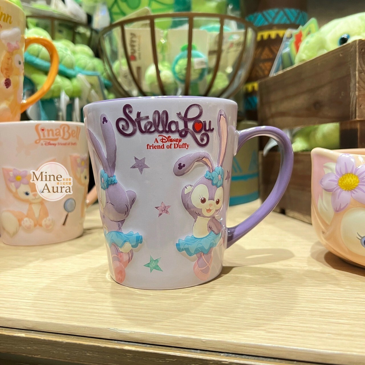 史黛拉露 星黛露 StellaLou 立體浮雕 馬克杯 水杯 -上海迪士尼樂園