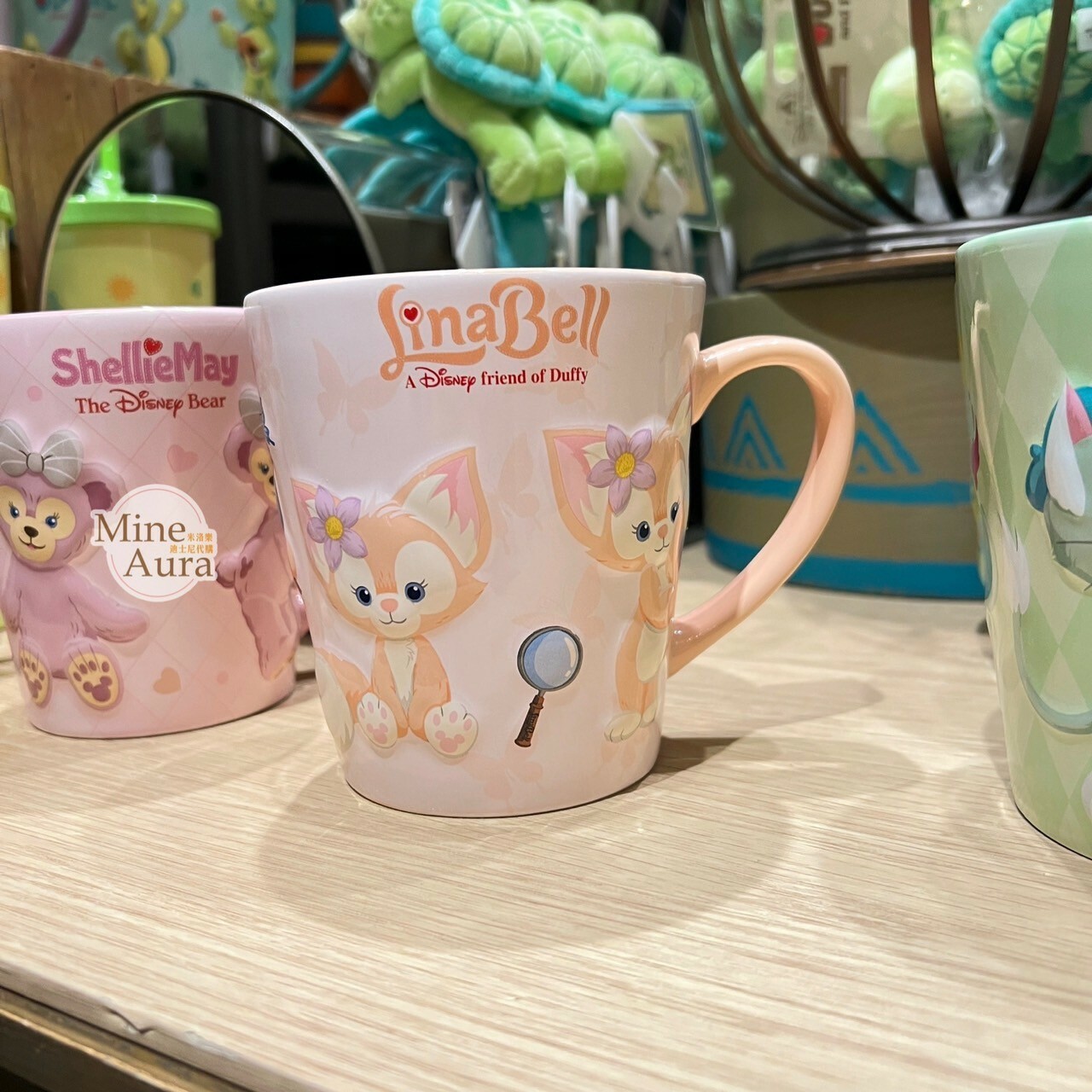 玲娜貝兒 Lina bell 立體浮雕 馬克杯 水杯 -上海迪士尼樂園