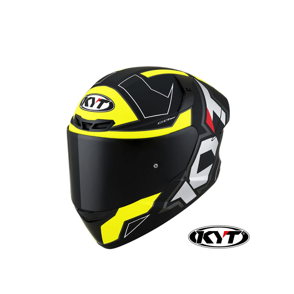 KYT TT-Course 彩繪 #E 消光黃 全罩式安全帽