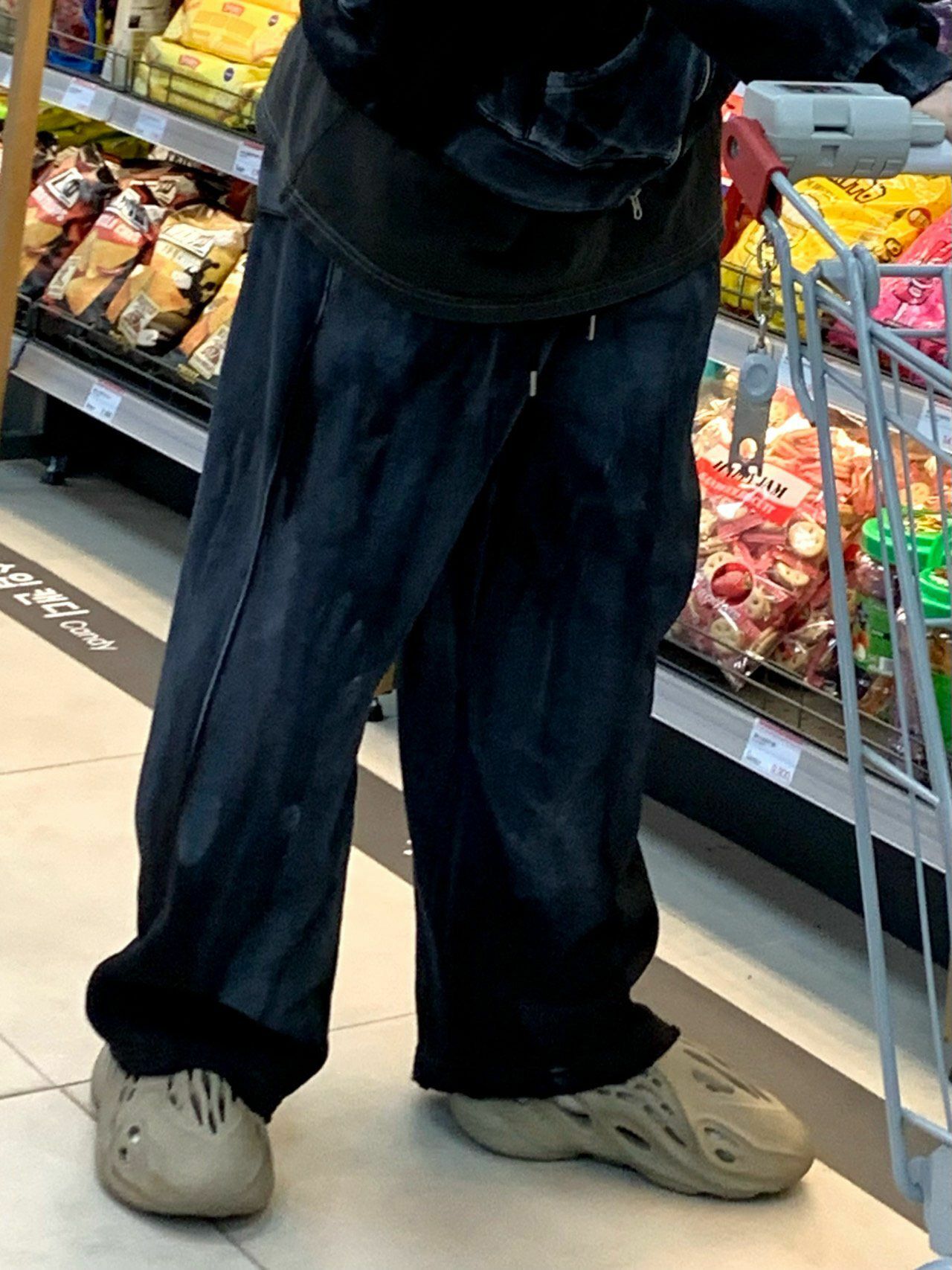 仿污棉質運動褲 EARN-039P