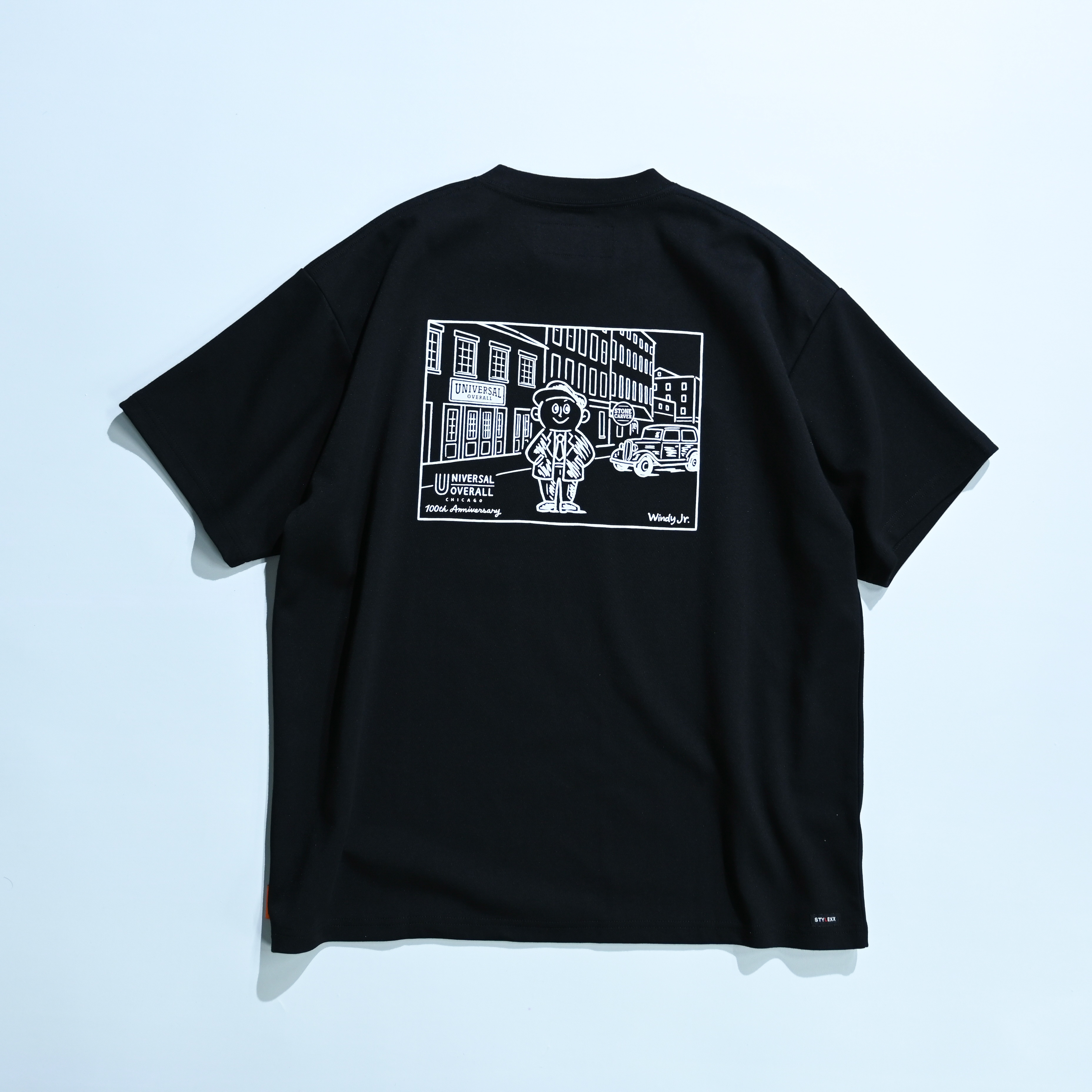 Universal Overall x Stylexx 100th Windy JR. Ponte Tee
